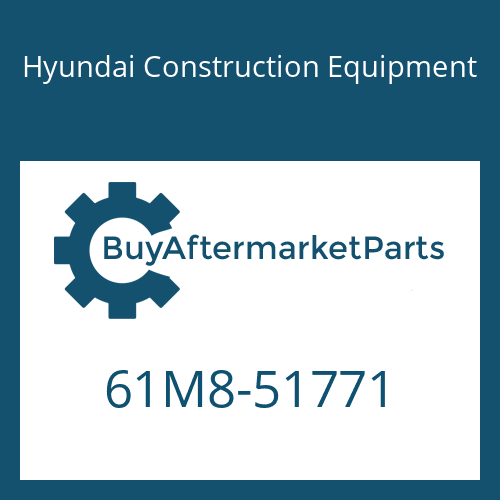 Hyundai Construction Equipment 61M8-51771 - PIN-JOINT