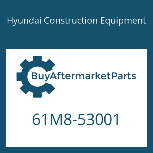 Hyundai Construction Equipment 61M8-53001 - PIN-JOINT
