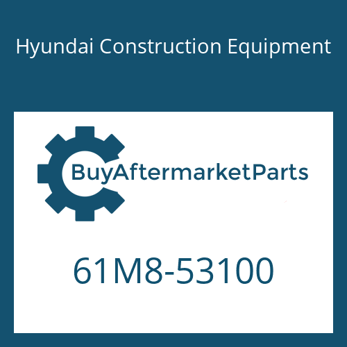 Hyundai Construction Equipment 61M8-53100 - PIN-JOINT