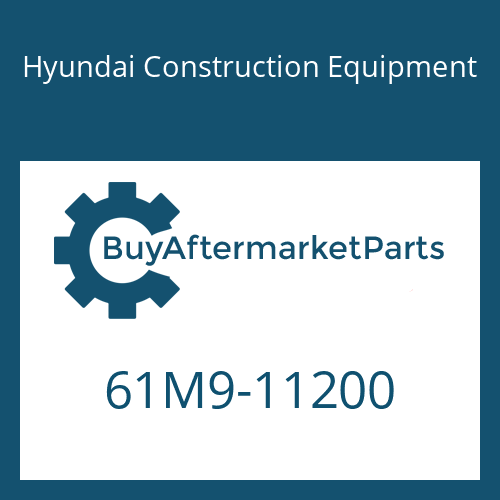 Hyundai Construction Equipment 61M9-11200 - STOP PLATE