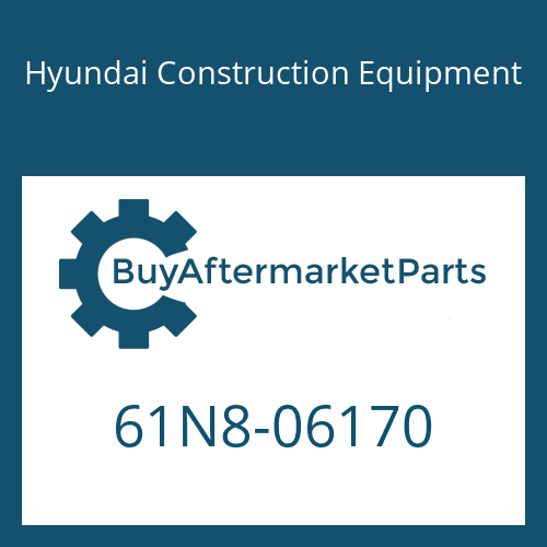 Hyundai Construction Equipment 61N8-06170 - PIN-JOINT