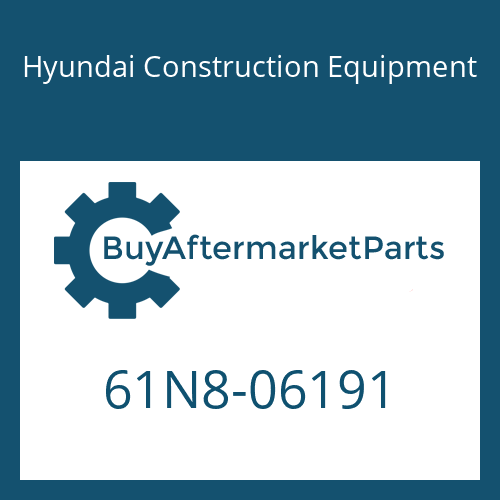 61N8-06191 Hyundai Construction Equipment PIN-JOINT