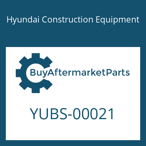 Hyundai Construction Equipment YUBS-00021 - O-RING