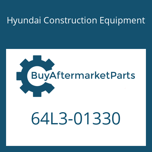 Hyundai Construction Equipment 64L3-01330 - BOLT-TOOTH