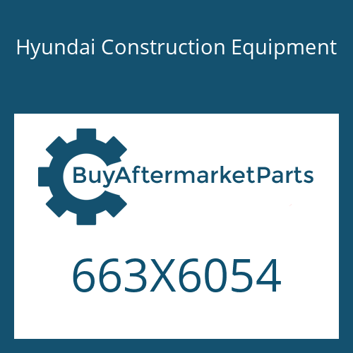 Hyundai Construction Equipment 663X6054 - SPRING