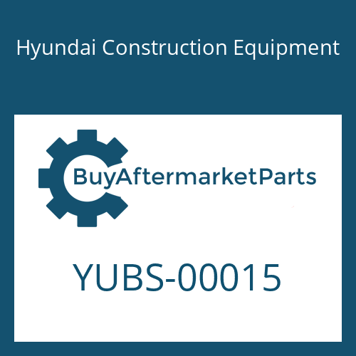 YUBS-00015 Hyundai Construction Equipment WASHER