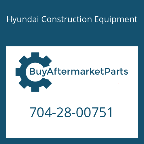 Hyundai Construction Equipment 704-28-00751 - STRAINER