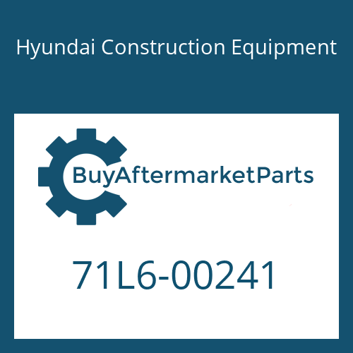 Hyundai Construction Equipment 71L6-00241 - COVER-SIDE LH
