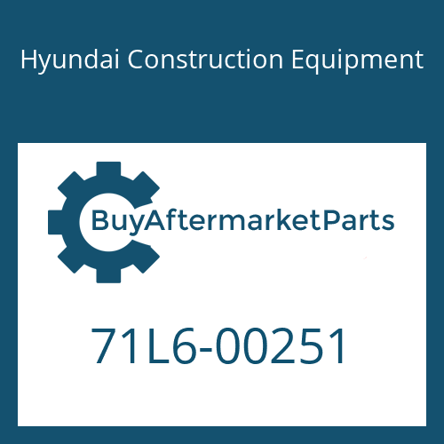 Hyundai Construction Equipment 71L6-00251 - COVER-SIDE RH