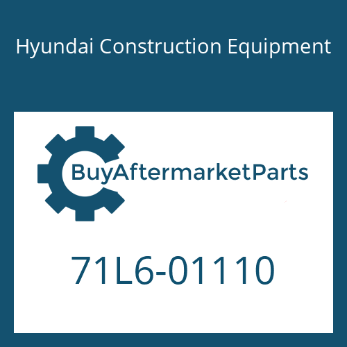Hyundai Construction Equipment 71L6-01110 - SPONGE