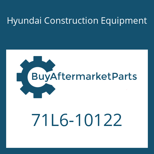 Hyundai Construction Equipment 71L6-10122 - BRACKET