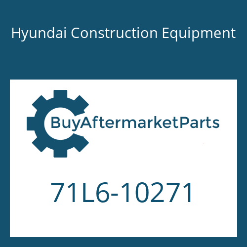 Hyundai Construction Equipment 71L6-10271 - BOARD