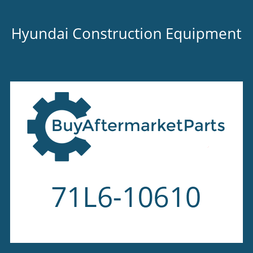 Hyundai Construction Equipment 71L6-10610 - MOUNT-WIPER