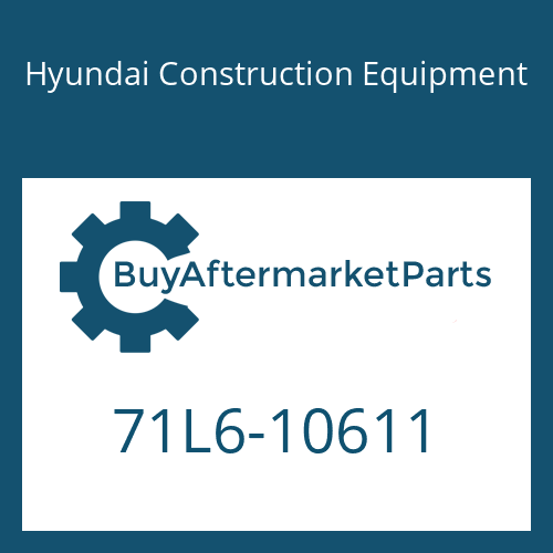 Hyundai Construction Equipment 71L6-10611 - MOUNT-WIPER