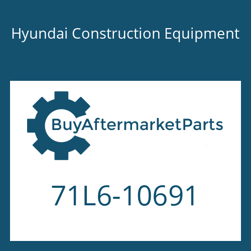 Hyundai Construction Equipment 71L6-10691 - PLATE ASSY-BOTTOM