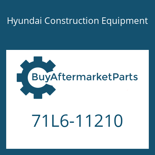 Hyundai Construction Equipment 71L6-11210 - COVER-BOX