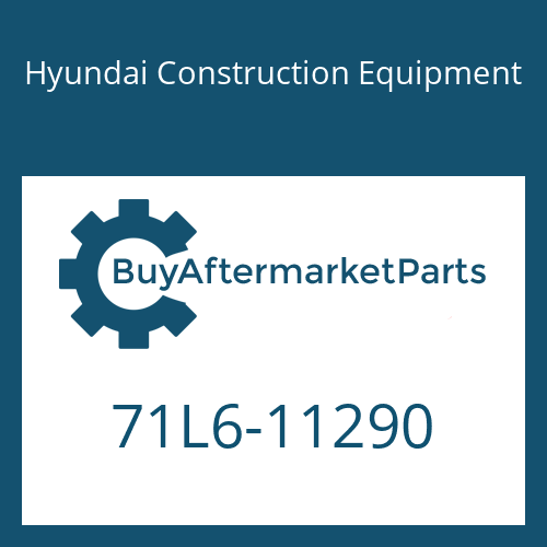 Hyundai Construction Equipment 71L6-11290 - COVER-RCV 3SP