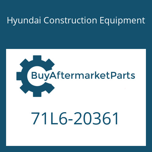 Hyundai Construction Equipment 71L6-20361 - LADDER-REAR