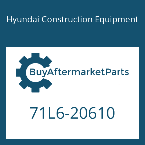 Hyundai Construction Equipment 71L6-20610 - COVER ASSY-LH