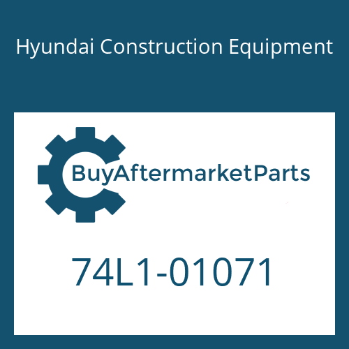 Hyundai Construction Equipment 74L1-01071 - SPONGE