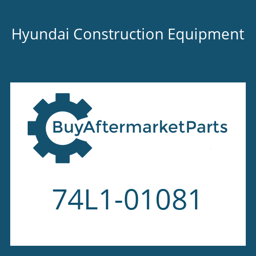 Hyundai Construction Equipment 74L1-01081 - SPONGE