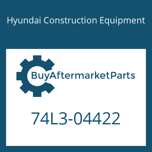 Hyundai Construction Equipment 74L3-04422 - STAY ASSY