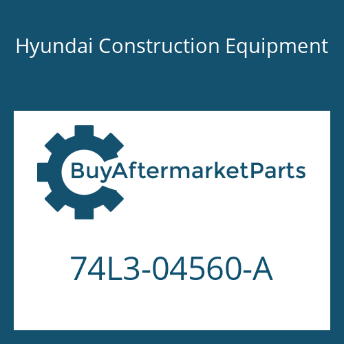 Hyundai Construction Equipment 74L3-04560-A - FILTER ASSY-AIR CON