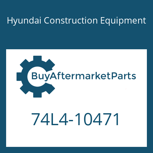 Hyundai Construction Equipment 74L4-10471 - BAR