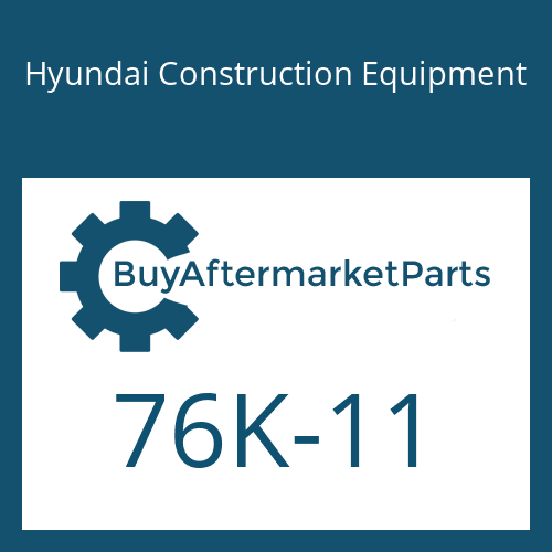 Hyundai Construction Equipment 76K-11 - O-RING
