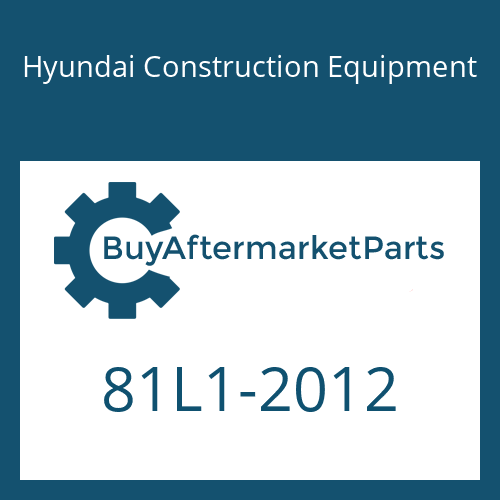 Hyundai Construction Equipment 81L1-2012 - RODEND