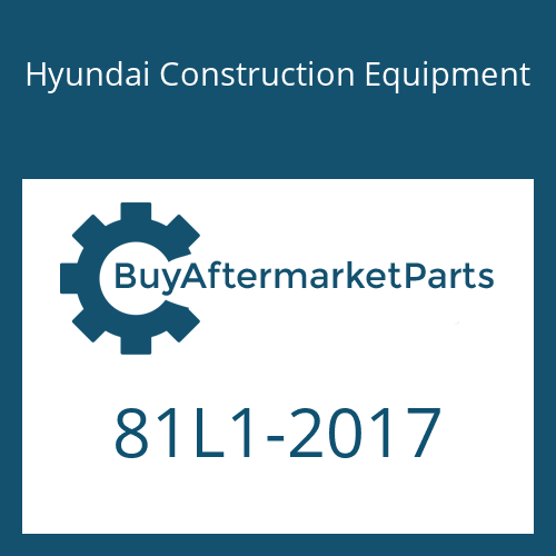 Hyundai Construction Equipment 81L1-2017 - BUSHING-DU