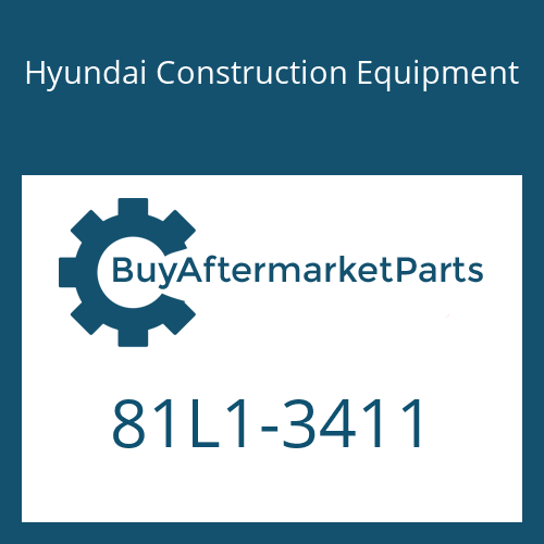 Hyundai Construction Equipment 81L1-3411 - BOLT-HEX