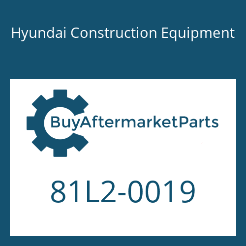 Hyundai Construction Equipment 81L2-0019 - ELBOW