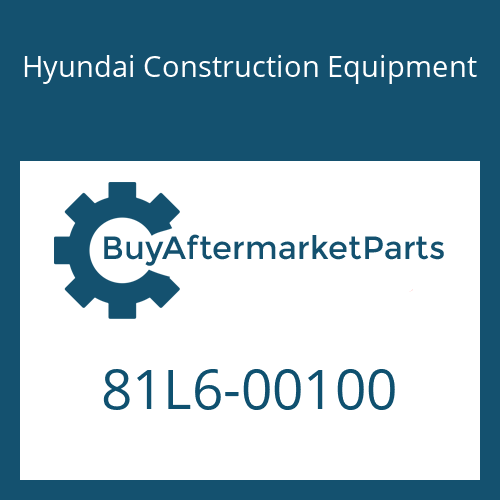 Hyundai Construction Equipment 81L6-00100 - WASHER-HARDEN