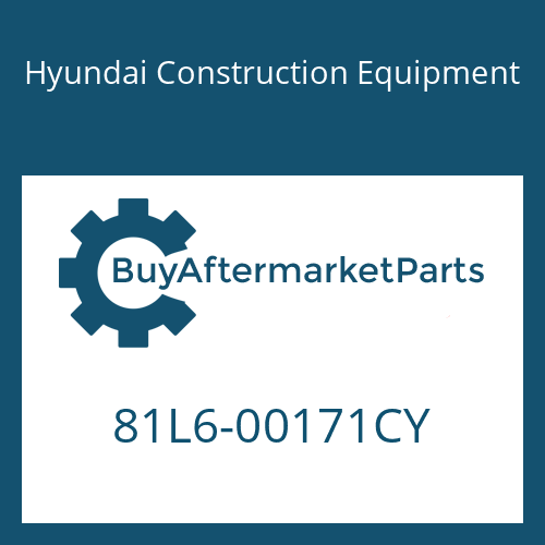 Hyundai Construction Equipment 81L6-00171CY - PIN WA