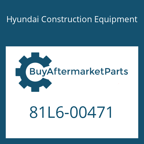 Hyundai Construction Equipment 81L6-00471 - TEE