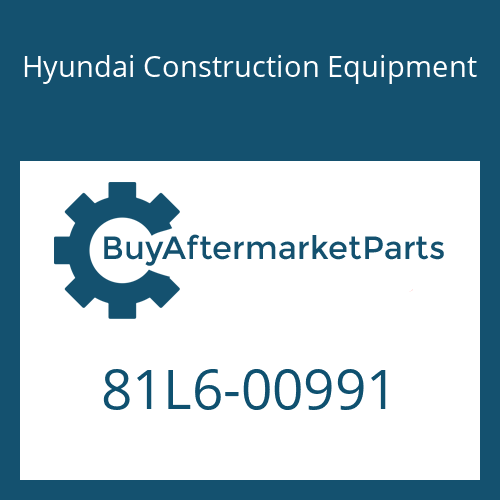 Hyundai Construction Equipment 81L6-00991 - BRACKET