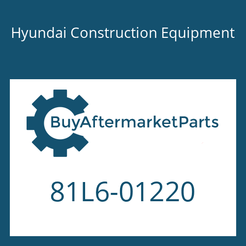 Hyundai Construction Equipment 81L6-01220 - BRACKET