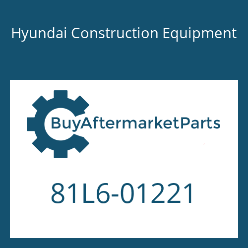 Hyundai Construction Equipment 81L6-01221 - BRACKET