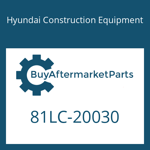 Hyundai Construction Equipment 81LC-20030 - SUPPORT ASSY-FRONT