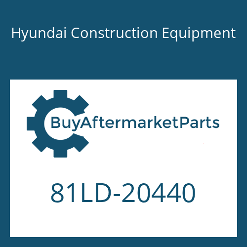 Hyundai Construction Equipment 81LD-20440 - PLATE-DISC