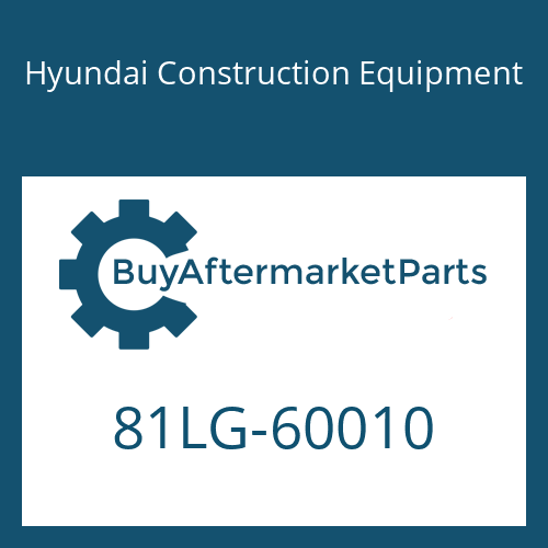 Hyundai Construction Equipment 81LG-60010 - T/M&T/C ASSY