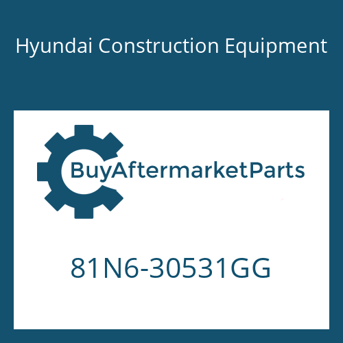 Hyundai Construction Equipment 81N6-30531GG - GUARD-TRACK LH B