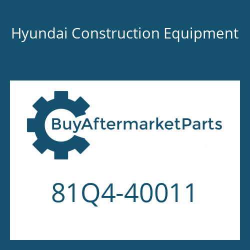 Hyundai Construction Equipment 81Q4-40011 - AXLE ASSY-FRONT