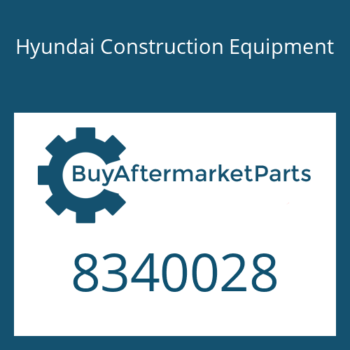 Hyundai Construction Equipment 8340028 - JOINT-BALL