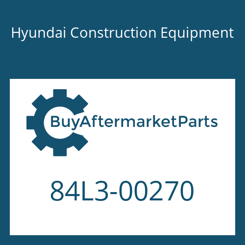 Hyundai Construction Equipment 84L3-00270 - SHAFT-DRIVE FR