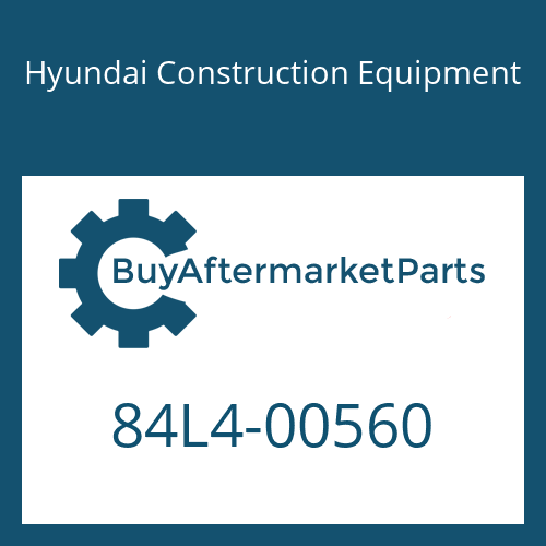 Hyundai Construction Equipment 84L4-00560 - SUPPORT ASSY-FRONT