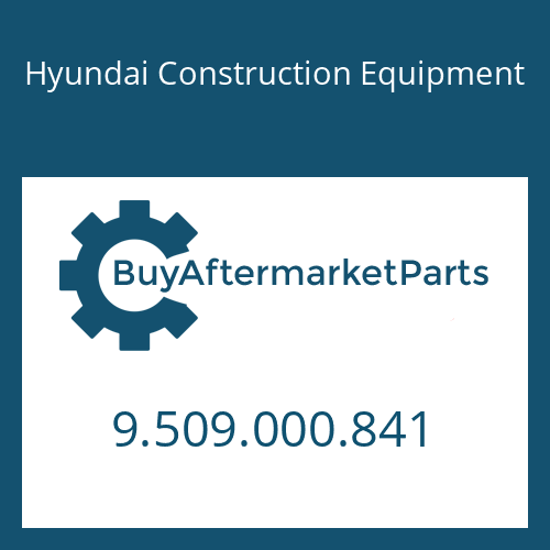 Hyundai Construction Equipment 9.509.000.841 - BEARING-TAPER ROLLER