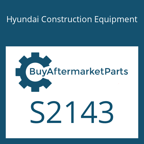 Hyundai Construction Equipment S2143 - O-RING