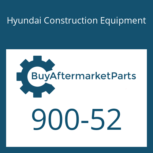 Hyundai Construction Equipment 900-52 - PLUG